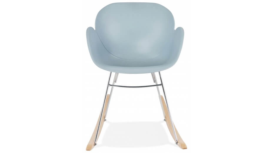 Fauteuil à bascule Bleu - MILA Fauteuil à bascule Bleu - MILA