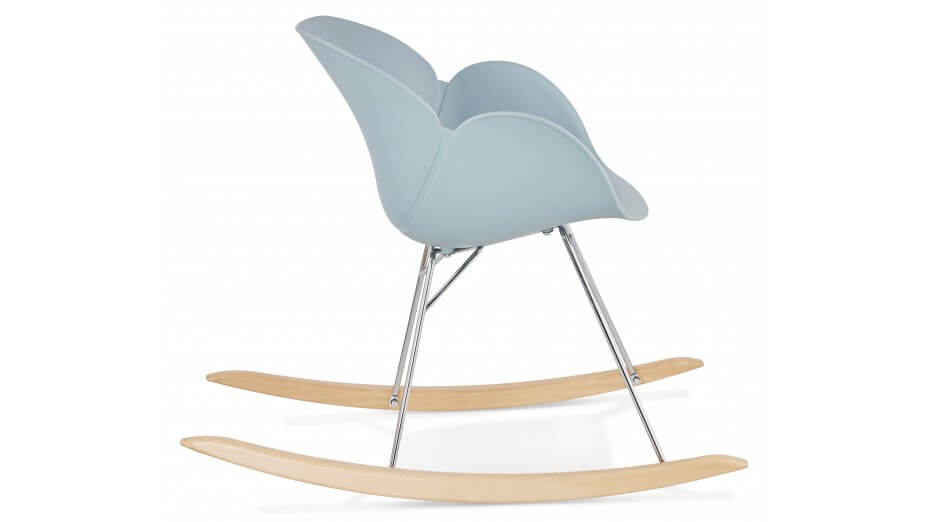 Fauteuil à bascule Bleu - MILA