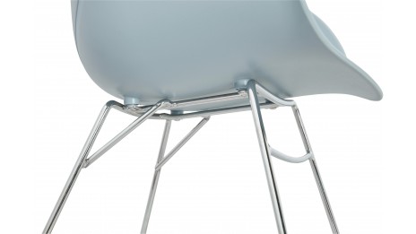 Fauteuil à bascule Bleu - MILA