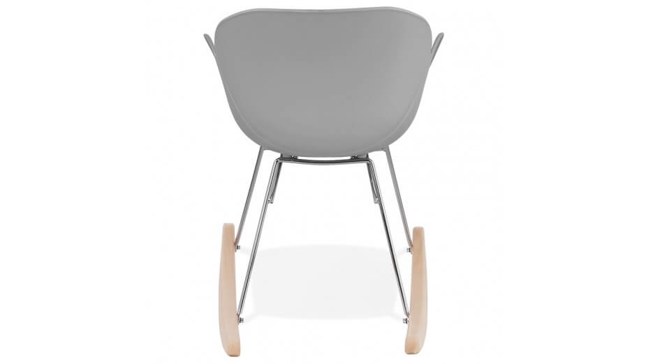 Fauteuil à bascule Gris - MILA