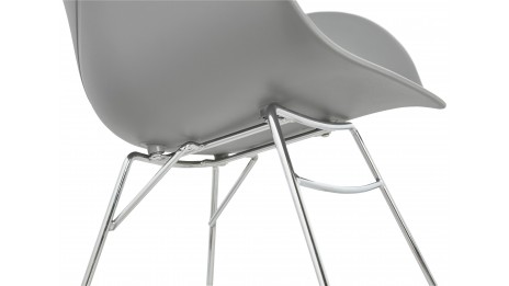 Fauteuil à bascule Gris - MILA