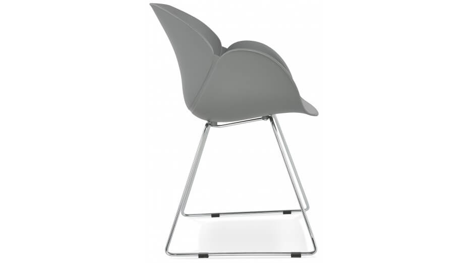 Fauteuil design Gris - MILO