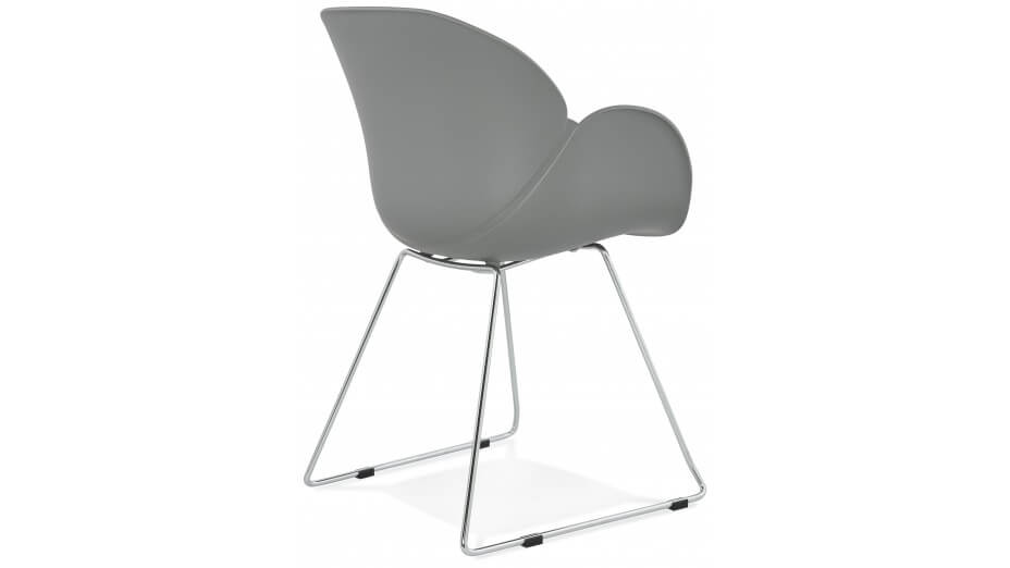 Fauteuil design Gris - MILO