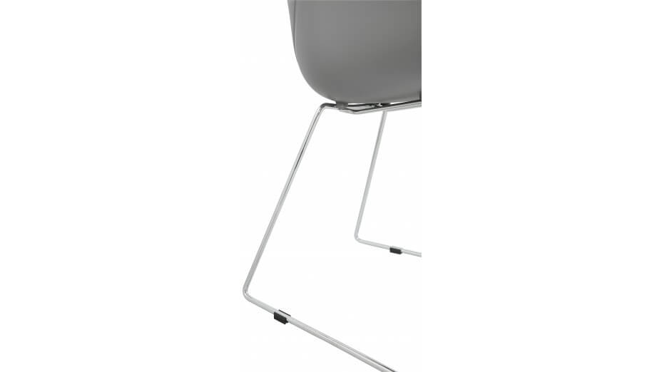 Fauteuil design Gris - MILO