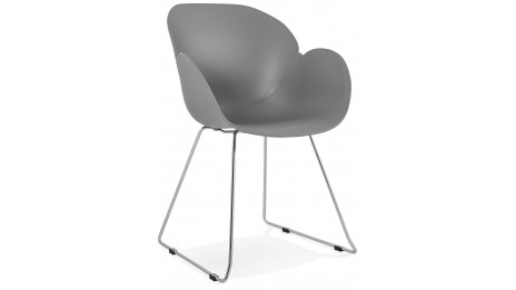 Fauteuil design Gris - MILO