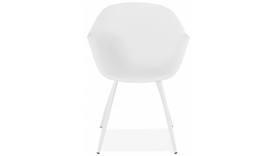 Fauteuil design Blanc - MILAN