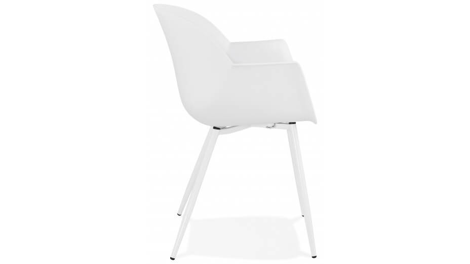 Fauteuil design Blanc - MILAN