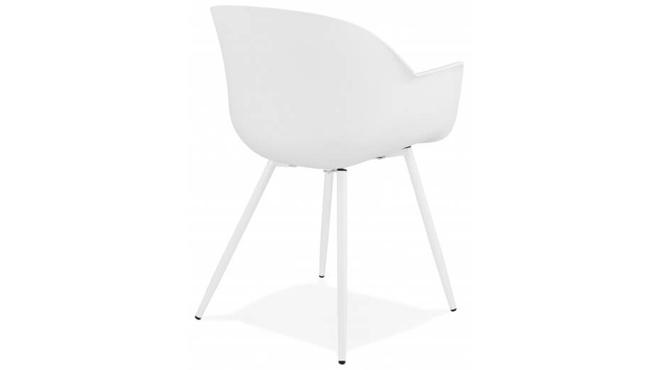 Fauteuil design Blanc - MILAN