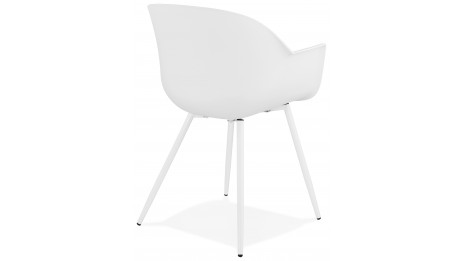 Fauteuil design Blanc - MILAN