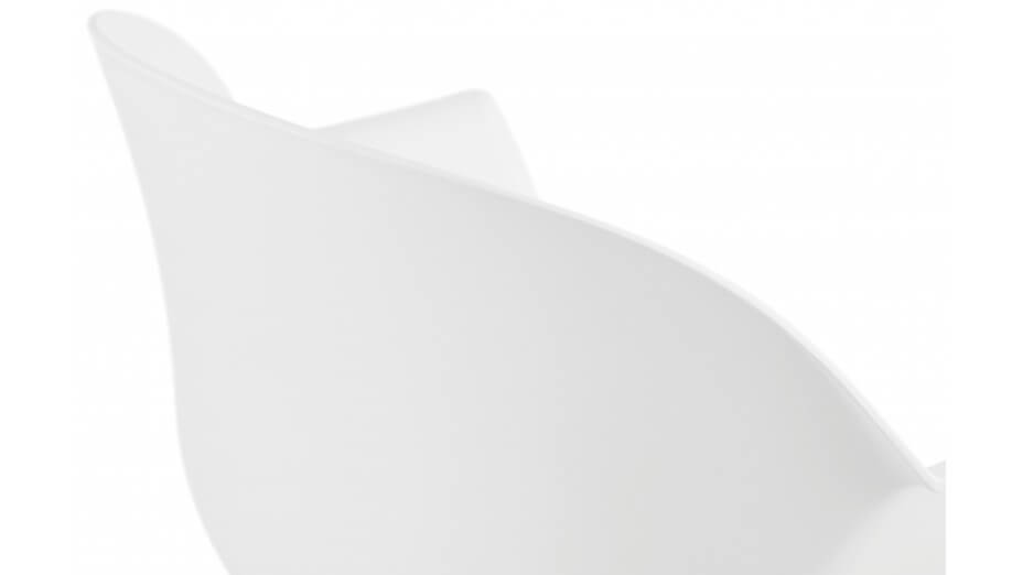 Fauteuil design Blanc - MILAN
