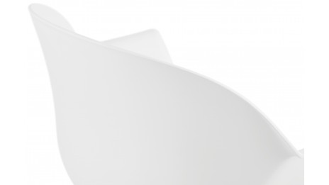 Fauteuil design Blanc - MILAN