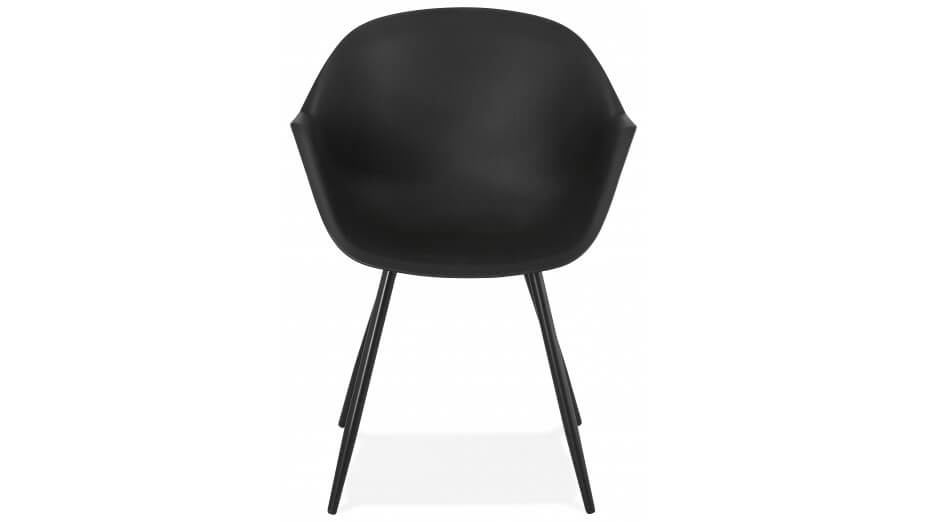 Fauteuil design Noir - MILAN