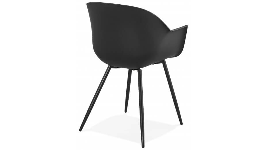 Fauteuil design Noir - MILAN