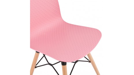Chaise style scandinave rose - CARO