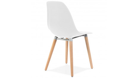 Chaise scandinave blanche - VERA