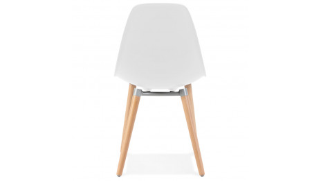 Chaise scandinave blanche - VERA