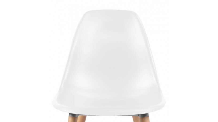 Chaise scandinave blanche - VERA