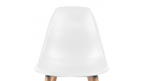 Chaise scandinave blanche - VERA