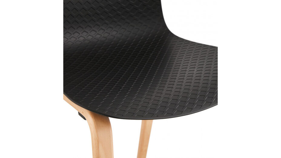 Chaise design noir - Julia