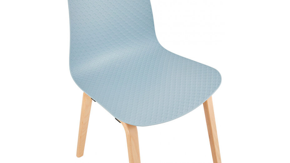 Chaise design bleu - Julia