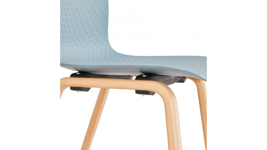 Chaise design bleu - Julia