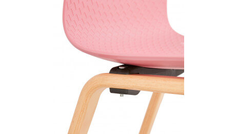 Chaise design rose - Julia