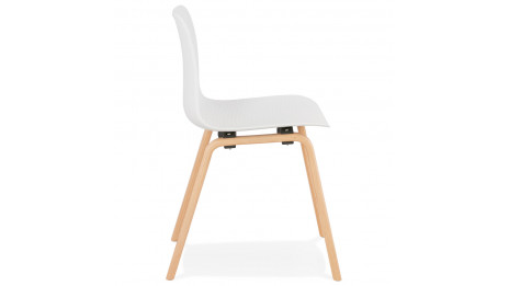 Chaise design blanche - Julia