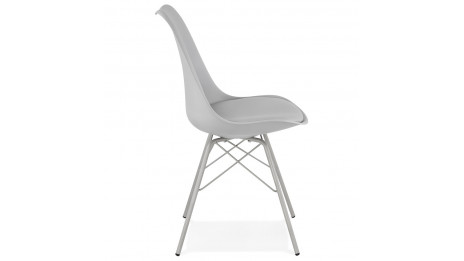 Chaise grise design - Claudy