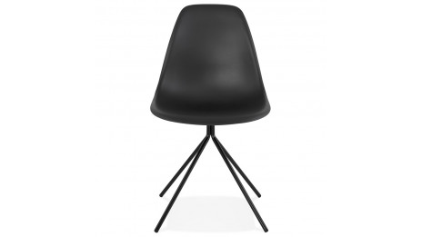 Chaise noire design - Laly