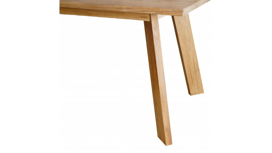 Table Modern en teck massif 220cm