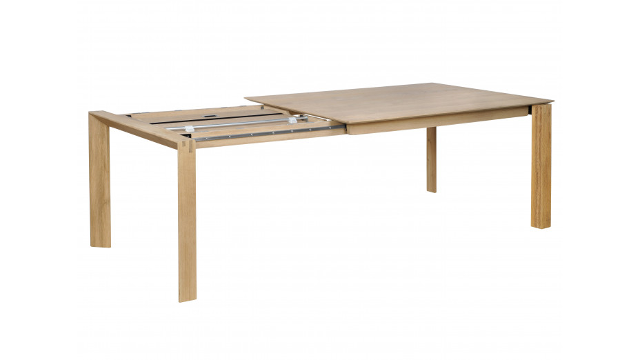 Table Kubico extensible en chêne massif 280cm