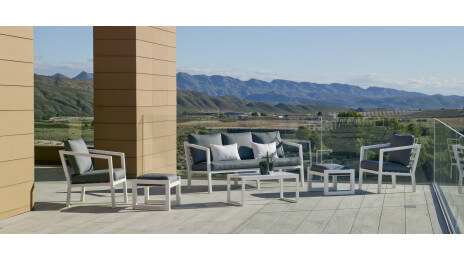 Salon de jardin haut de gamme 7 places