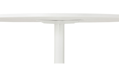 Table ronde D90 cm Blanche - Denise