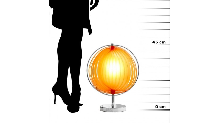 Nalu - Lampe à poser design orange