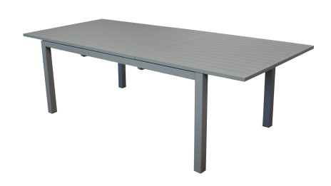 Table Extensible 180/240 x 102 cm Grise - TRIESTE