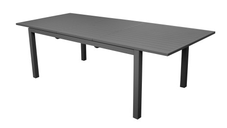 Table Extensible 130/180 x 80 cm Grise - TRIESTE