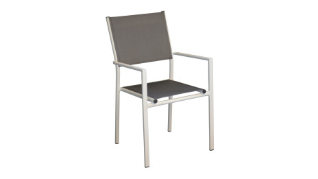 Chaise pliante Taupe - THEMA
