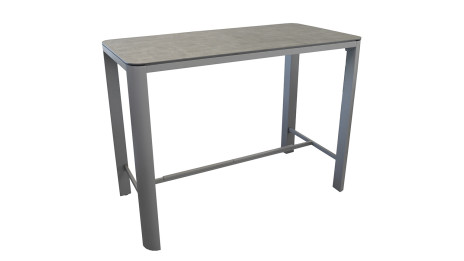 Mange debout taupe 150 cm plateau trespa - Dakota