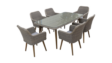 Table de jardin 180 x 100 cm - CUBA