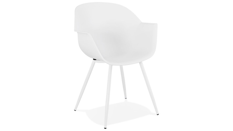 Fauteuil design Blanc - MILAN