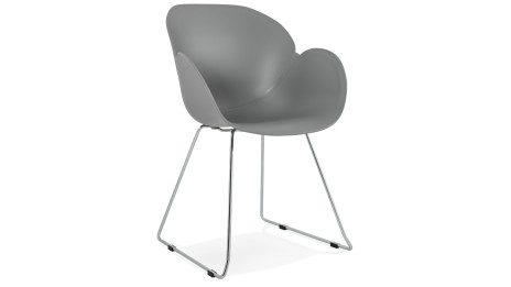 Fauteuil design Gris - MILO