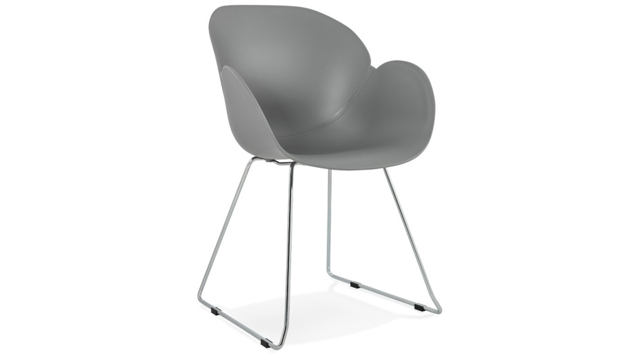 Fauteuil design Gris - MILO
