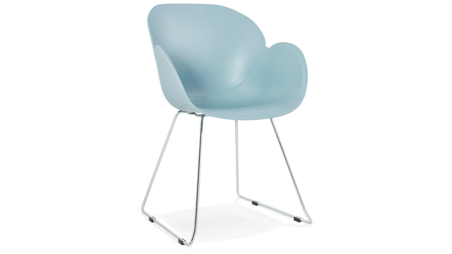 Fauteuil design Bleu - MILO