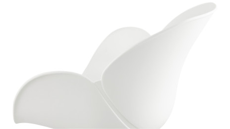 Fauteuil design blanc - MILO