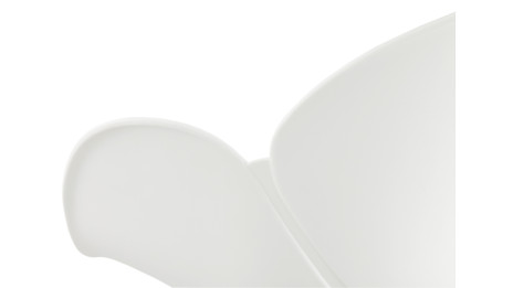 Fauteuil design blanc - MILO