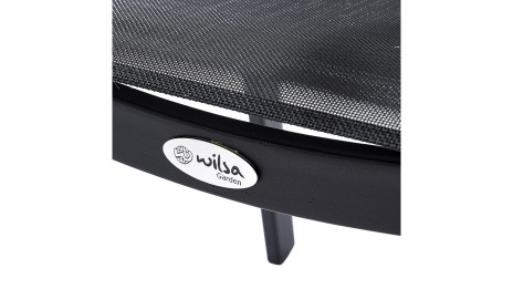 Fauteuil Textilène Noir - BLACKSTAR
