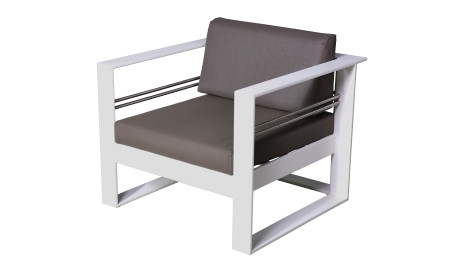 Salon de jardin aluminium haut de gamme 5 places - ST TROPEZ
