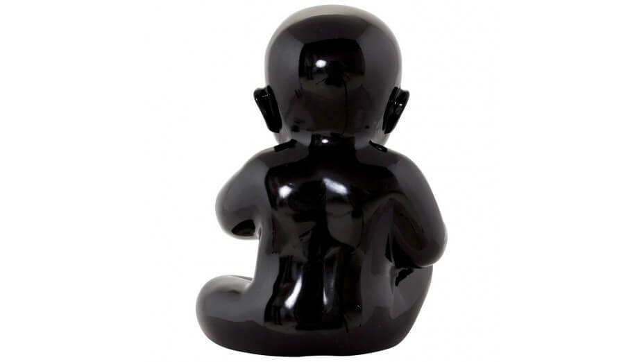 BB - Statue polyrésine noire