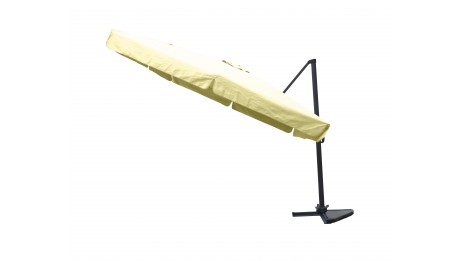 Toile sable avec flap pour parasol 3 x 3