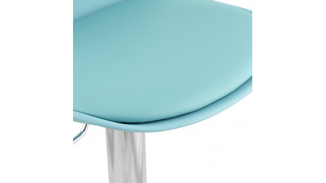 Jelly - tabouret de bar réglable assise bleu